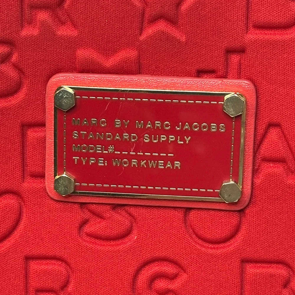Marc by Marc Jacobs Scarlet Red Laptop Sleeve